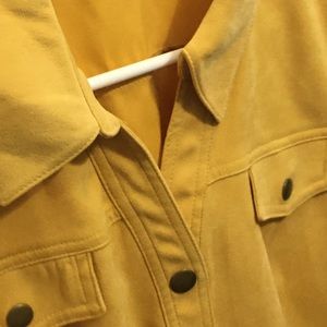 YELLOW VELVET “SWEATER”